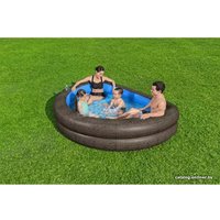 Надувной бассейн Bestway TruPrint Wicker 54426 (231х178х53)