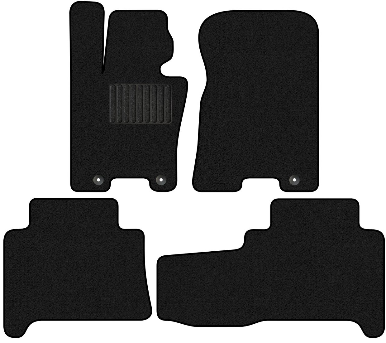 

Комплект ковриков для авто Alicosta Kia Mohave I (suv / HM2) 2019 - Н.В. (ворс)