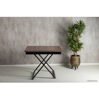 Стол-трансформер Levmar Accord D69/S53 (дуб шамони темный/черный)