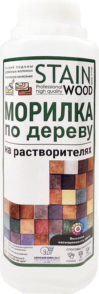 Морилка Stainwood Быстросохнущая 0.5 л (Zelen...
