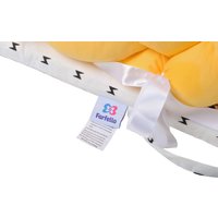 Матрас-кокон Farfello Косы L5 (желтый)