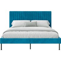 Кровать НК-Мебель Novel 140x200 26011202 (велюр бирюзовый)