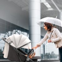 Коляска прогулочная «книга» Sweet Baby Egoista Air (серый)