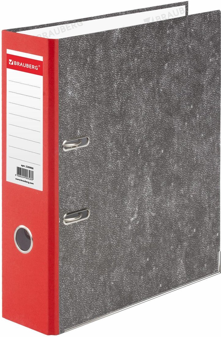 

Папка-регистратор BRAUBERG 220988 (красный)