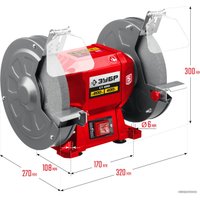 Заточный станок Зубр Мастер СТ-200