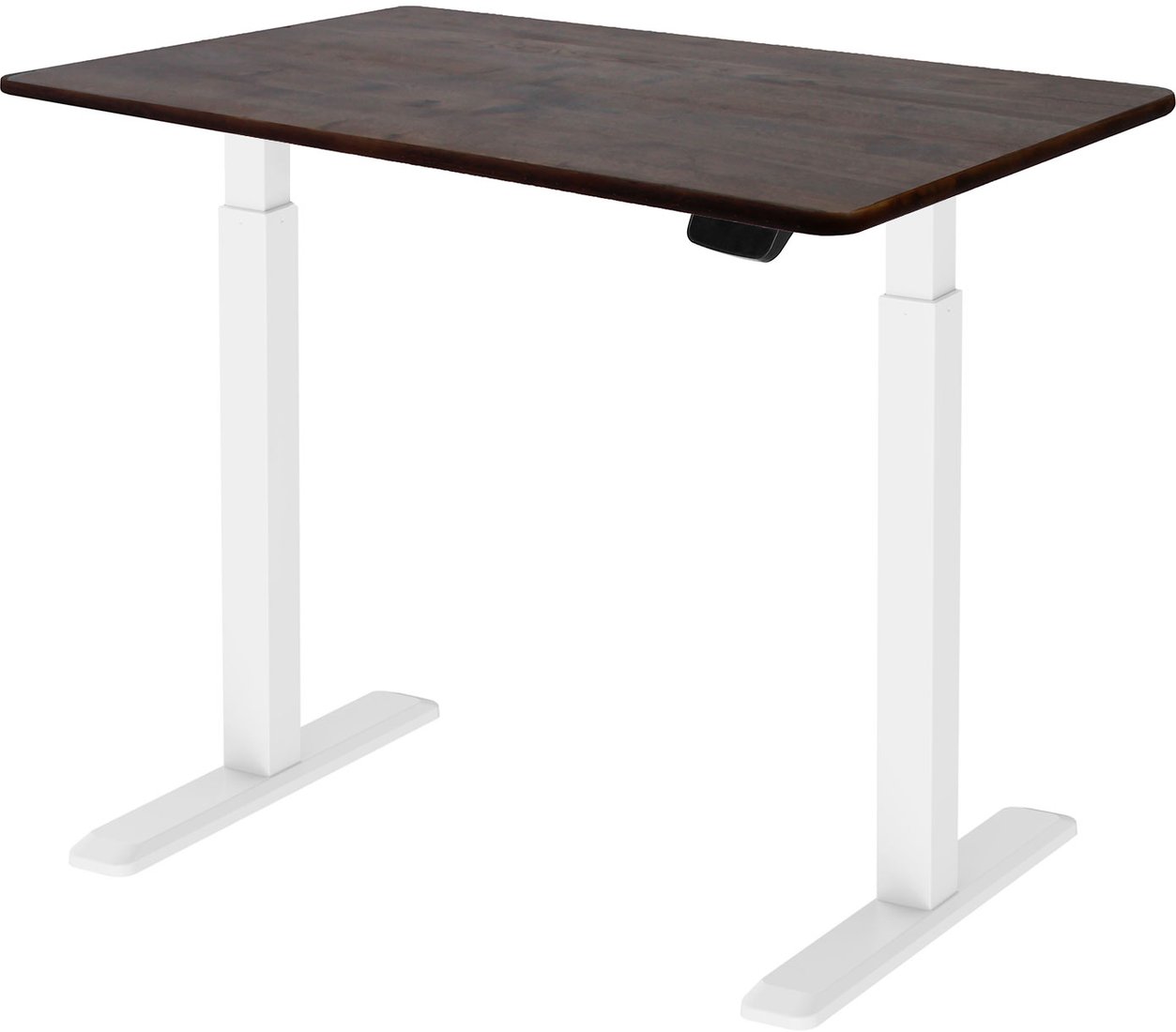 

Стол для работы стоя ErgoSmart Wooden Electric Desk Prime 1300х750х27 мм (прямой край, дуб галифакс/белый)