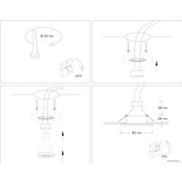 Точечный светильник Ambrella light IP Protect TN1160