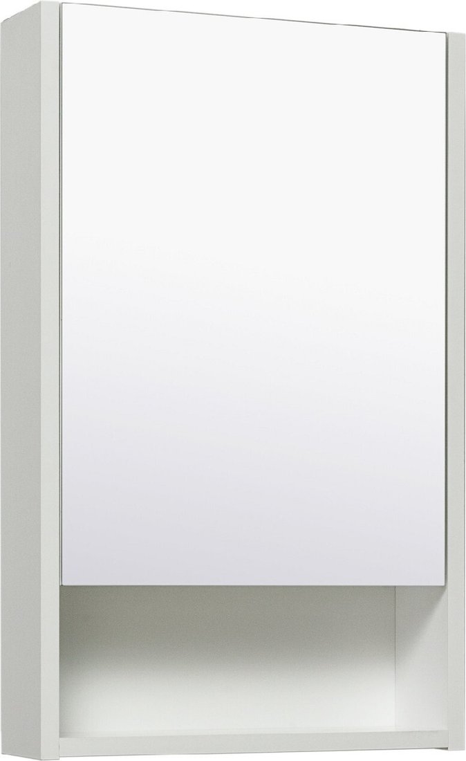 

Runo Шкаф с зеркалом для ванной Микра 40