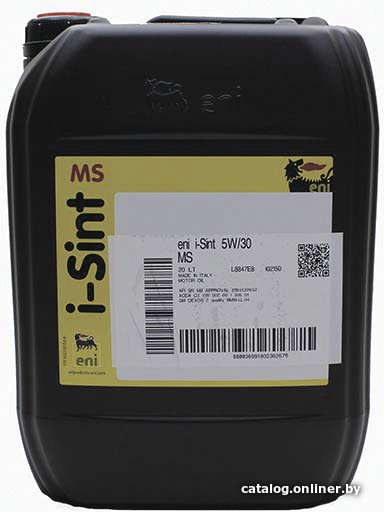 Моторное масло Eni i-Sint MS 5W-30 20л