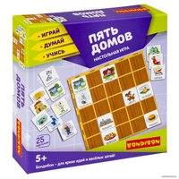 Развивающая игра Bondibon Пять домов ВВ4707