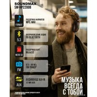 Наушники Soundmax SM-HP2200B (черный)