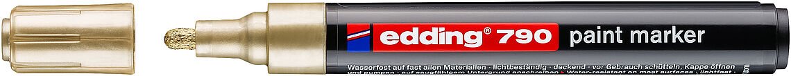 

Маркер перманентный Edding 790 e-790-53 (золото)