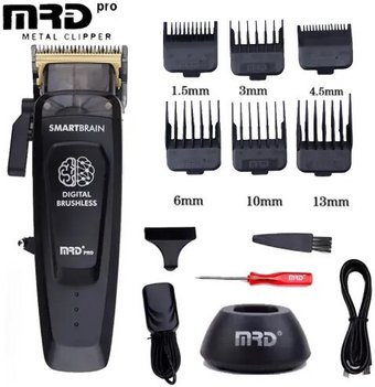 Машинка для стрижки волос MRD Pro HC-90-4 Smart Brain (черный)