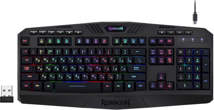 

Клавиатура Redragon Harpe Wireless