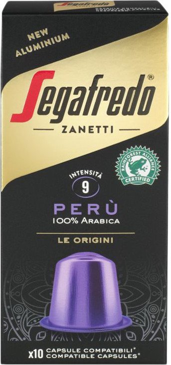 

Кофе в капсулах Segafredo Zanetti Le Origini Peru 100% Arabica Nespresso 10 шт