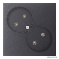 Розетка Simon 2450457-038 (графит)
