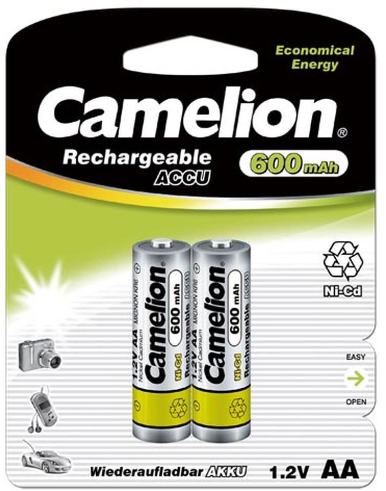 

Аккумулятор Camelion NC-AA600BP2 2шт