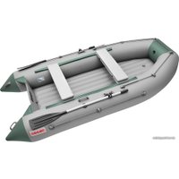 Моторная лодка Roger Boat Trofey 3300 (без киля, серый/зеленый)