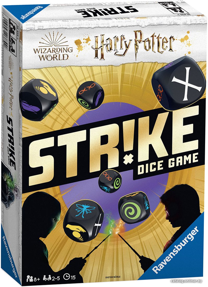 

Детская настольная игра Ravensburger Гарри Поттер. Страйк 26839