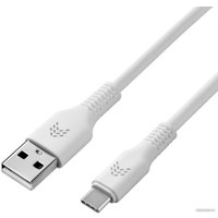 Кабель Rocket Flex TPE USB Type-A - USB Type-C (1 м, белый)