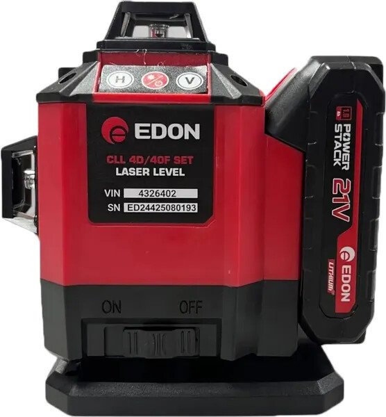 Лазерный нивелир Edon CLL 4D/40F Set