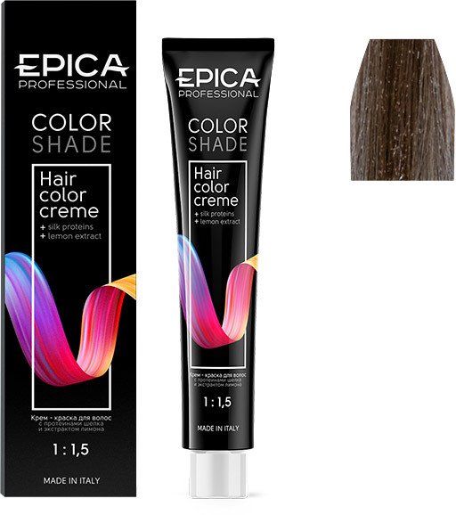 

Крем-краска Epica Professional Colorshade 7.12 русый перламутровый (100 мл)