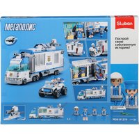 Конструктор Sluban Мобильный полицейский участок M38-B1219 10893576