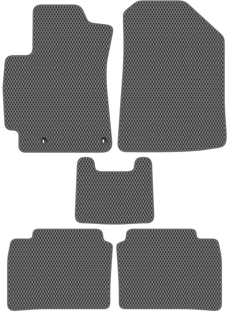 

Комплект ковриков для авто Alicosta Kia Cerato IV (седан) 2018 - Н.В. (серый, ромб)