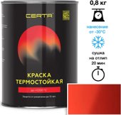 Термостойкая 2002 400С 0.8 кг (красный)