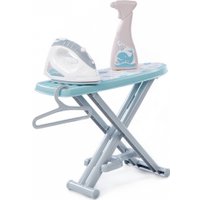 Набор хозяйственный игрушечный Полесье Утюжок с гладильной доской, пульверизатором и вешалкой 67477 (серый/голубой)