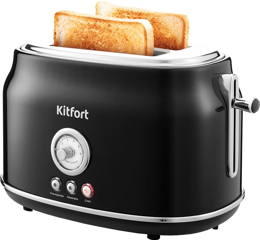 

Тостер Kitfort KT-2038-1 (черный)