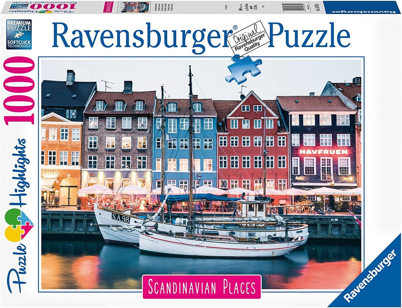 

Пазл Ravensburger Копенгаген 16739 (1000 эл)