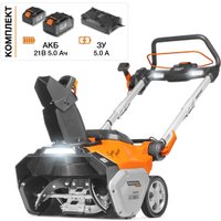 Снегоуборщик Daewoo Power DAST 6042Li Set (с 2-мя АКБ)