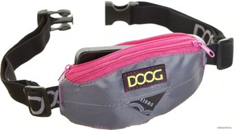  сумка для дрессуры Doog Mini Mini09 (серый/розовый)