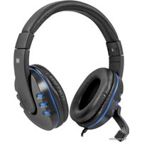Наушники Defender Warhead G-160 (черный/синий)