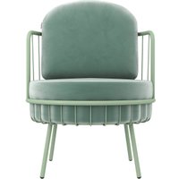 Диван Sheffilton SHT-DS284 (нежная мята/бразо/мятный)