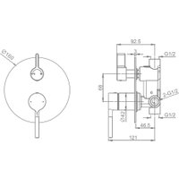 Душевая система  Raglo R20272.093142.03