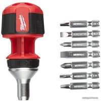 Набор отвертка с битами Milwaukee 4932471868