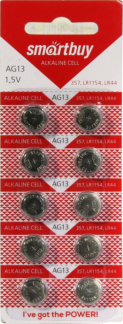 

Батарейка SmartBuy Alkaline AG13 10 шт.