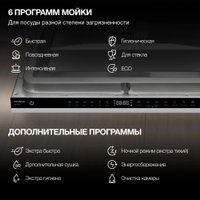 Встраиваемая посудомоечная машина Hyundai HBD 665
