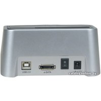 Бокс для накопителей 2.5" и 3.5" AgeStar SCBT2 Silver