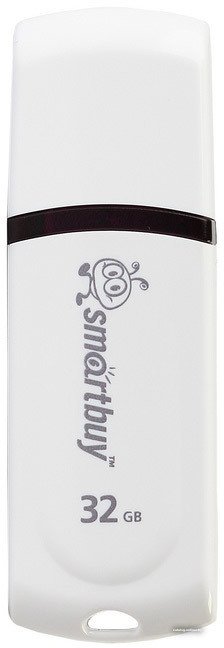 USB Flash SmartBuy 32GB Paean White (SB32GBPN-W)