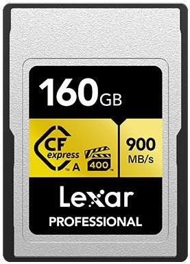 

Карта памяти Lexar Professional CFexpress Type A Gold LCAGOLD160G-RNENG 160GB