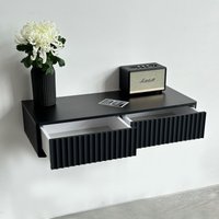 Туалетный столик без зеркала Shtabe Royal 5010 эко (черный)