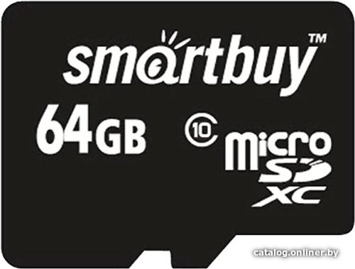 Карта памяти SmartBuy microSDXC SB64GBSDCL10-00 64GB