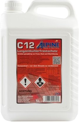 Антифриз Alpine C12 rot 5л
