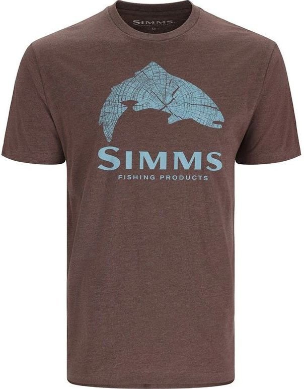 

Футболка Simms Wood Trout Fill T-Shirt (XL, коричневый)