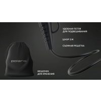 Фен Polaris PHD 2600ACi Salon Hair (черный)