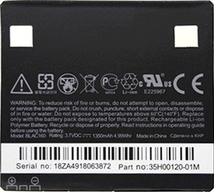 

Аккумулятор для телефона Копия HTC BLAC160 (BA S340)