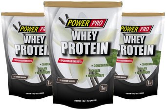 Протеин комплексный Power Pro Whey Protein (1000г, ваниль)